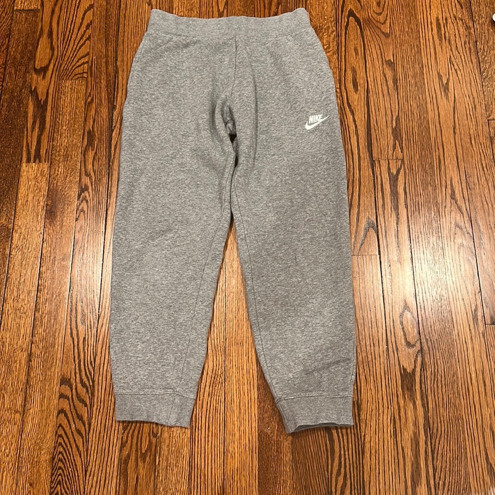 Nike gray sweat pants size L